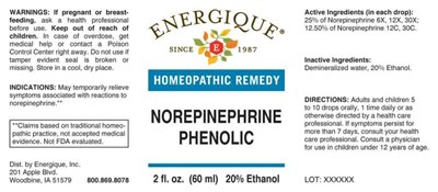 Norepinephrine  Phenolic (Enrglkrk1099 Norepinephrine)